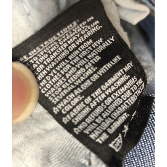 Wax Jeans Butt I love You Juniors Size 9 Distressed Double Button Fly - Picture 14 of 15